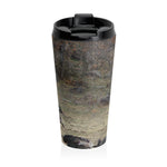 You Cant See Me Camo Stainless Steel Travel Mug