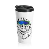 Yeti Head Stainless Steel Travel Mug