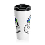 Yeti Head Stainless Steel Travel Mug