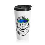 Yeti Head Stainless Steel Travel Mug