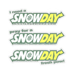 SNOWDAY Stickers