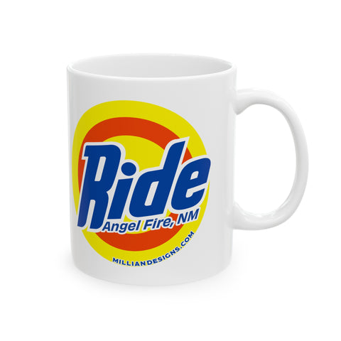 Ride Angel Fire NM Ceramic Mug 11oz