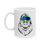 Yeti Head Ceramic Mug 11oz