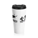 Ski Amarillo Stainless Steel Travel Mug