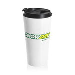 SNOWDAY fresh pow! Stainless Steel Travel Mug